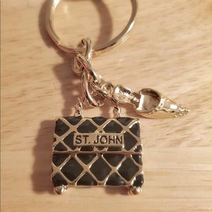 ST. JOHN Purse/Handbag Key Chain! 🔑